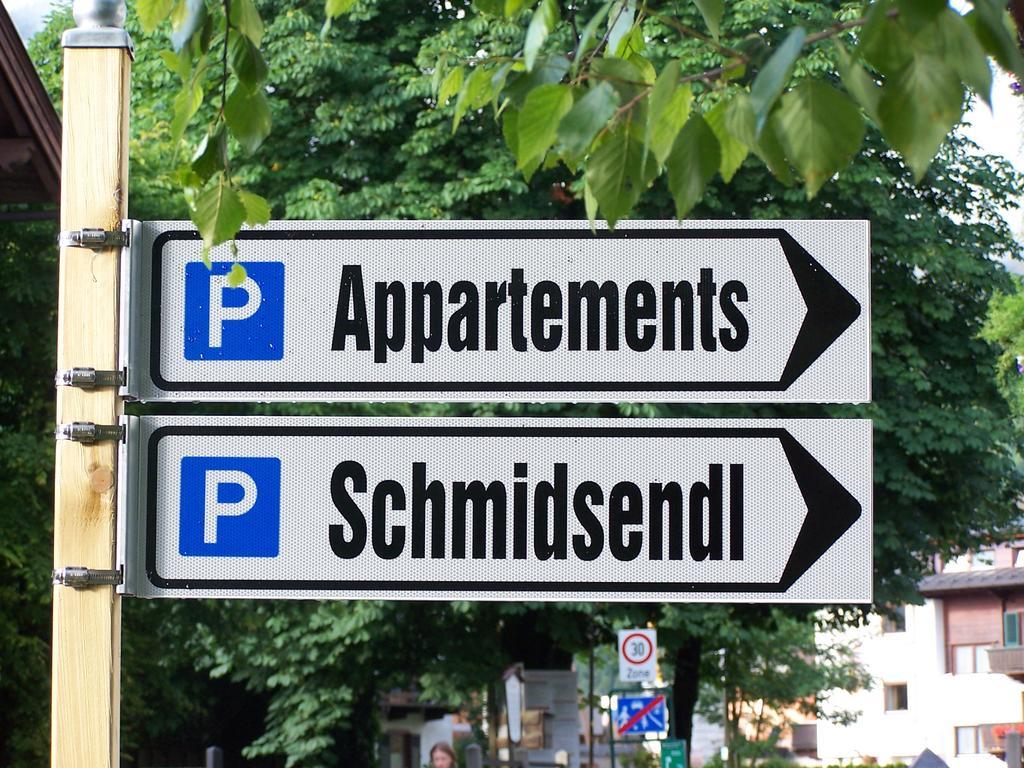 Appartements Schmidsendl Lofer Exterior foto